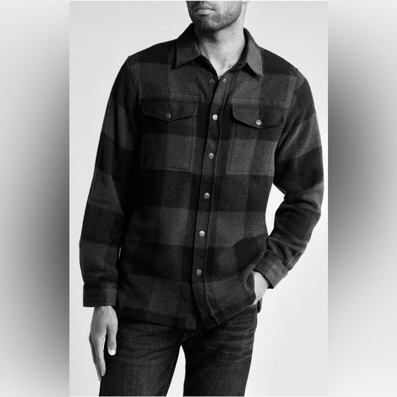 NWOT Fjallraven Canada Buffalo Check Snap front shirt - Picture 3 of 7